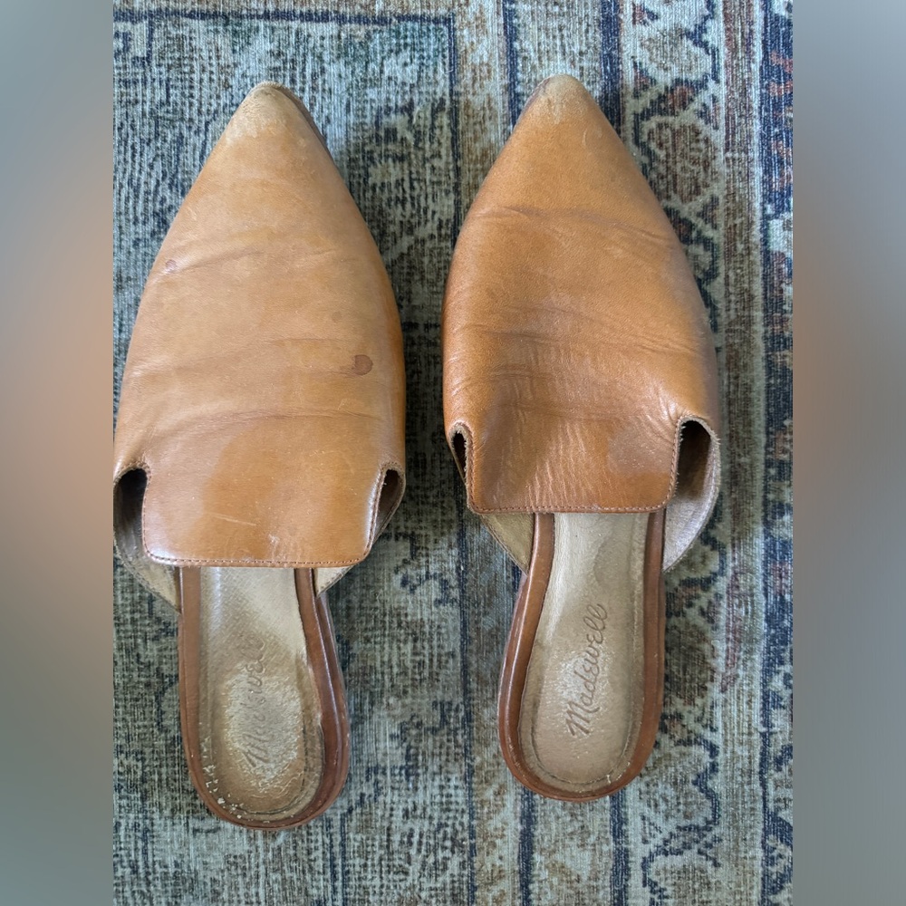 Gently used Madewell leather flats